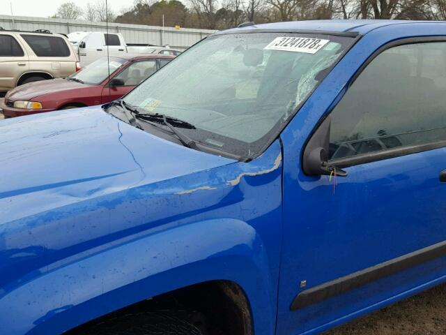 1GCDT43E088186482 - 2008 CHEVROLET COLORADO L BLUE photo 9