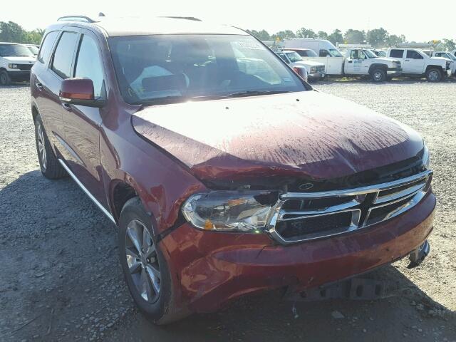 1C4RDHDG8EC973716 - 2014 DODGE DURANGO LI RED photo 1