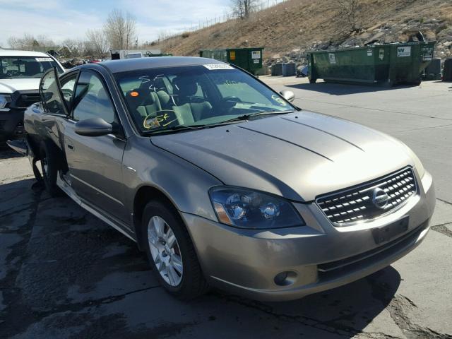 1N4AL11DX5N460091 - 2005 NISSAN ALTIMA S GOLD photo 1