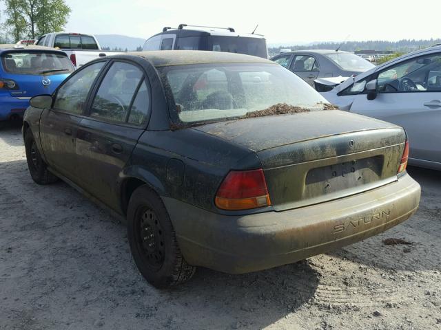 1G8ZG5284WZ307432 - 1998 SATURN SL1 GREEN photo 3