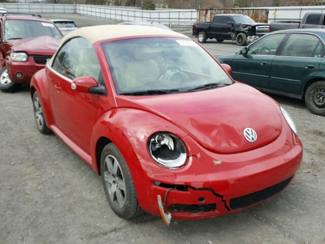 3VWRF31Y86M307236 - 2006 VOLKSWAGEN NEW BEETLE 红色 照片 1
