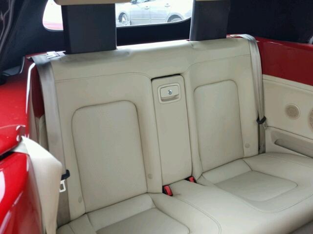 3VWRF31Y86M307236 - 2006 VOLKSWAGEN NEW BEETLE 红色 照片 6