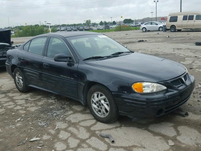 1G2NF52E21M547571 - 2001 PONTIAC GRAND AM S შავი ფოტო 1