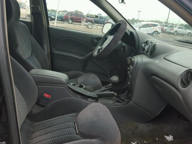 1G2NF52E21M547571 - 2001 PONTIAC GRAND AM S შავი ფოტო 5