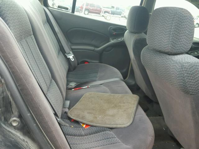 1G2NF52E21M547571 - 2001 PONTIAC GRAND AM S შავი ფოტო 6