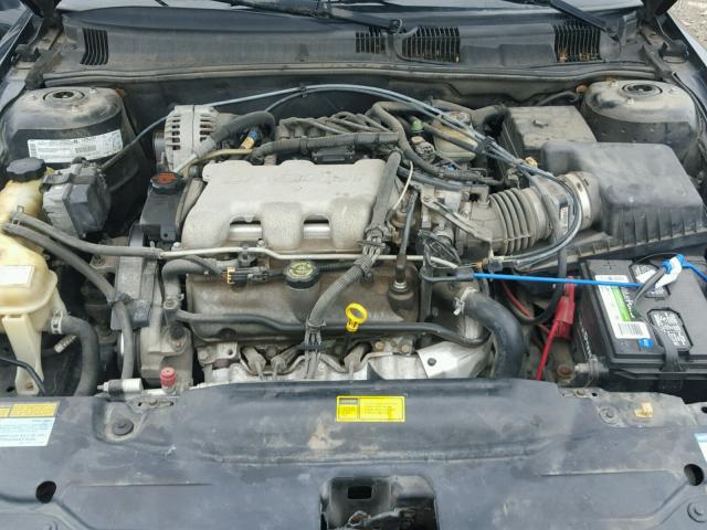 1G2NF52E21M547571 - 2001 PONTIAC GRAND AM S შავი ფოტო 7