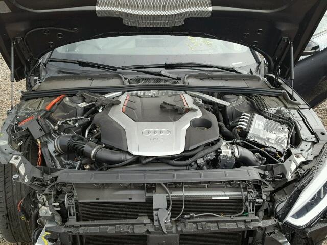 WAUR4AF59JA042938 - 2018 AUDI S5 PRESTIG GRAY photo 7