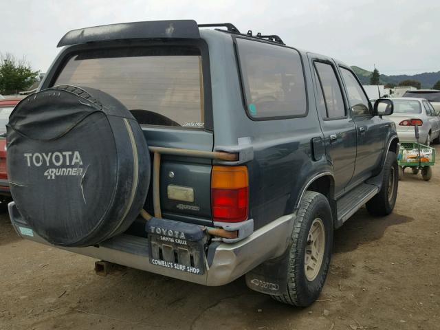 JT3VN39W4L0039926 - 1990 TOYOTA 4RUNNER GREEN photo 4