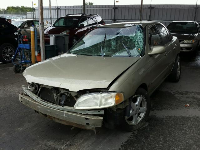 3N1AB51A33L732426 - 2003 NISSAN SENTRA SE- GOLD photo 2