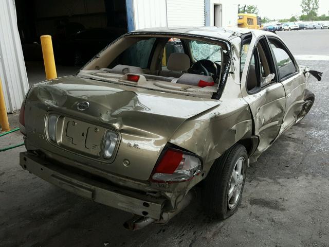 3N1AB51A33L732426 - 2003 NISSAN SENTRA SE- GOLD photo 4