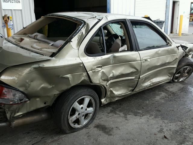 3N1AB51A33L732426 - 2003 NISSAN SENTRA SE- GOLD photo 9