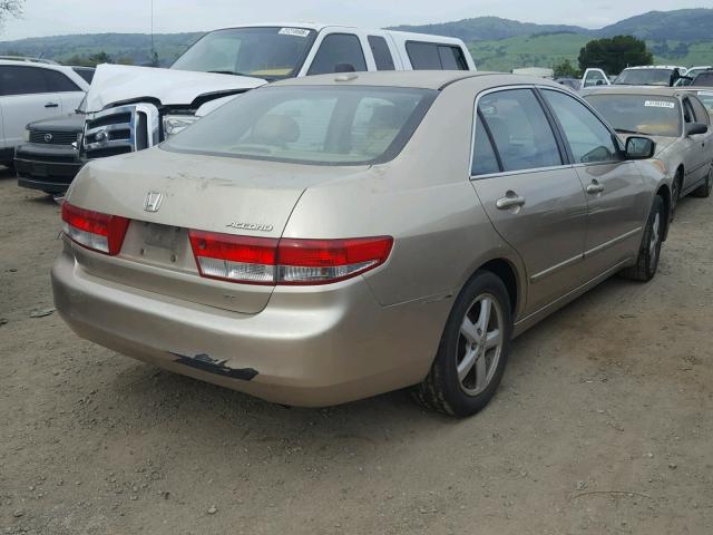 1HGCM56704A027008 - 2004 HONDA ACCORD EX BEIGE photo 4