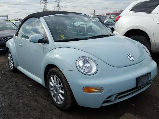 3VWCM21Y74M301530 - 2004 VOLKSWAGEN NEW BEETLE 青绿色 照片 1