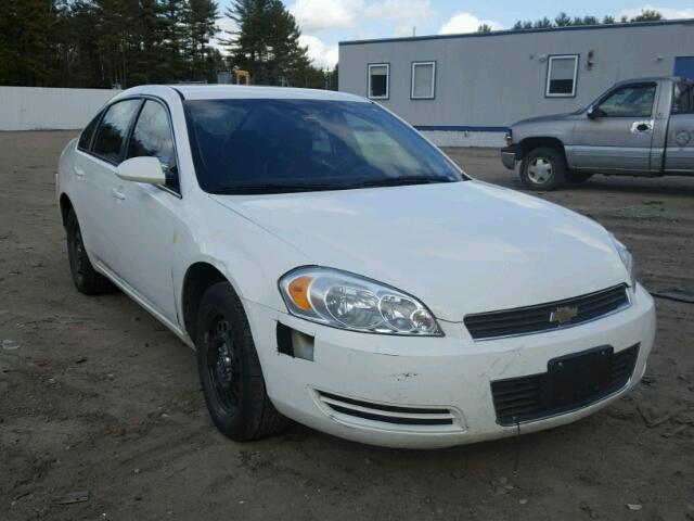 2G1WS553189193614 - 2008 CHEVROLET IMPALA POL WHITE photo 1