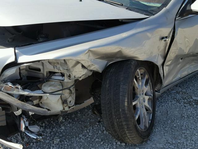 1G1ZK577X8F250705 - 2008 CHEVROLET MALIBU LTZ 银色 照片 9