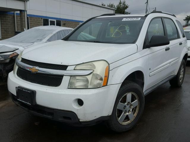 2CNDL13F876232633 - 2007 CHEVROLET EQUINOX LS WHITE photo 2