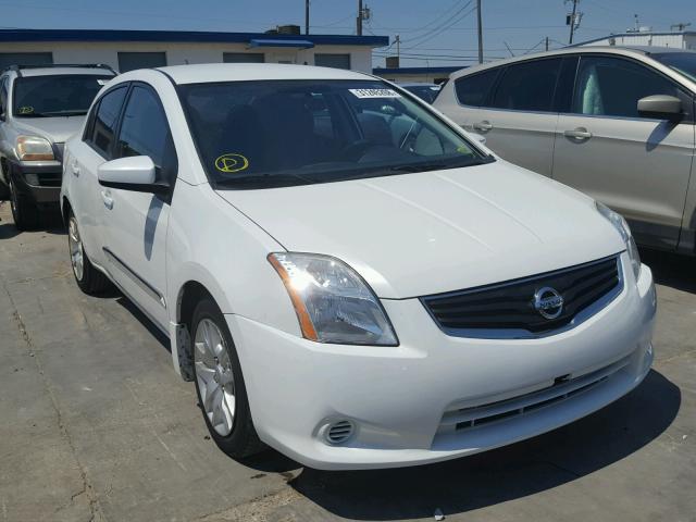 3N1AB6AP7CL745819 - 2012 NISSAN SENTRA 2.0 WHITE photo 1