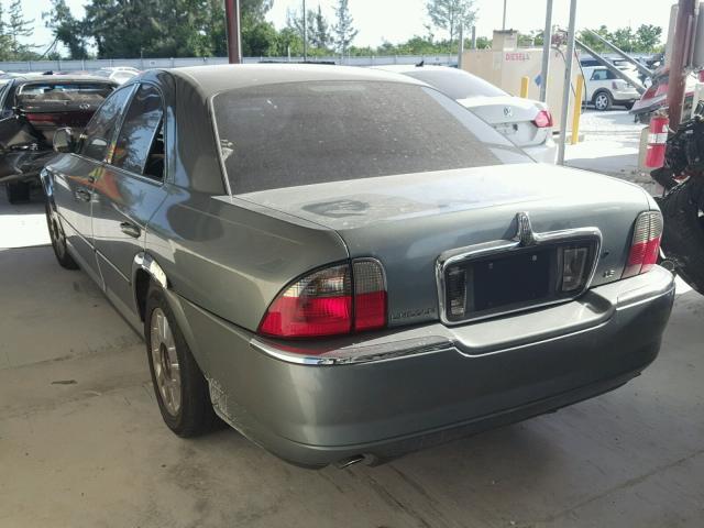 1LNHM86S64Y608347 - 2004 LINCOLN LS 青绿色 照片 3