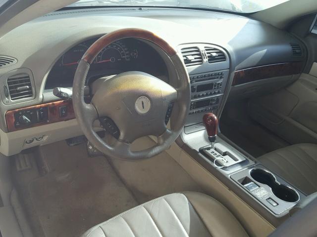 1LNHM86S64Y608347 - 2004 LINCOLN LS 青绿色 照片 9