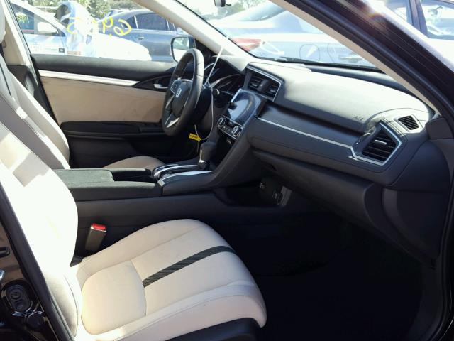 2HGFC2F79HH542045 - 2017 HONDA CIVIC EX იასამნისფერი ფოტო 5