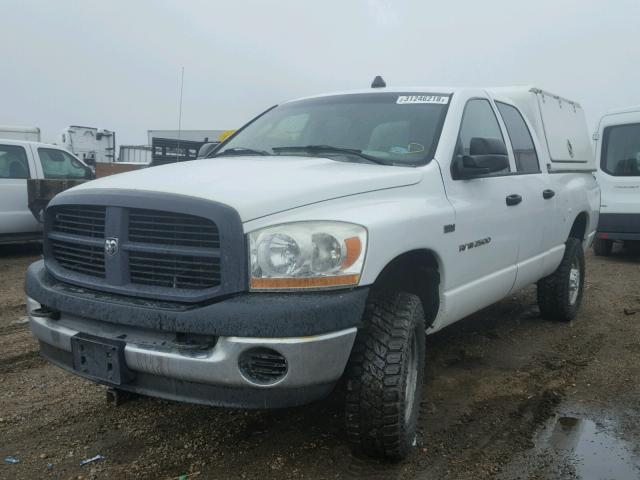 1D7KS28D66J233105 - 2006 DODGE RAM 2500 S WHITE photo 2