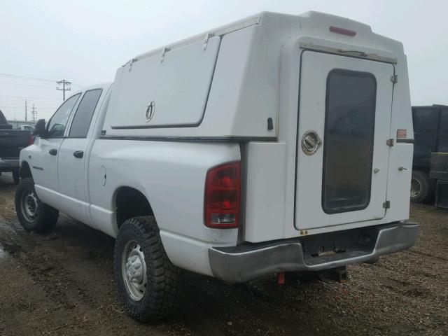 1D7KS28D66J233105 - 2006 DODGE RAM 2500 S WHITE photo 3