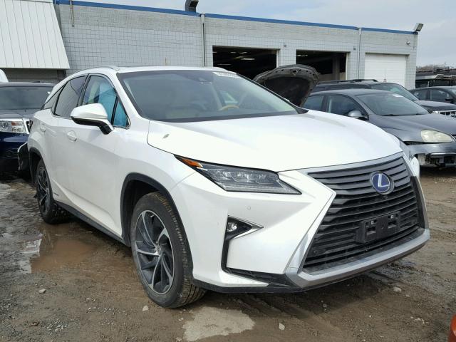 2T2BGMCAXGC003211 - 2016 LEXUS RX 450H WHITE photo 1