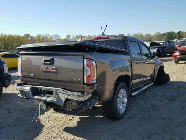 1GTG5DE3XG1302832 - 2016 GMC CANYON SLT BROWN photo 4