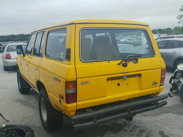 JT3FJ62G5K1112069 - 1989 TOYOTA LAND CRUIS YELLOW photo 3