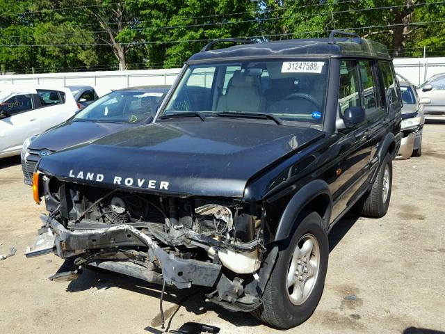 SALTY124X1A731082 - 2001 LAND ROVER DISCOVERY BLACK photo 2