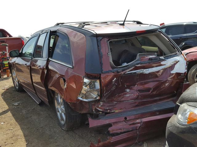 2A8GF78X67R219383 - 2007 CHRYSLER PACIFICA L 栗色 照片 3