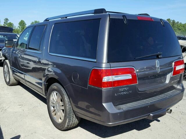 5LMJJ3H54CEL06539 - 2012 LINCOLN NAVIGATOR ნაცრისფერი ფოტო 3