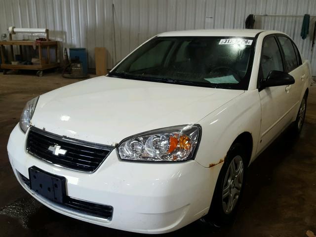 1G1ZS58N87F291152 - 2007 CHEVROLET MALIBU LS 白色 照片 2