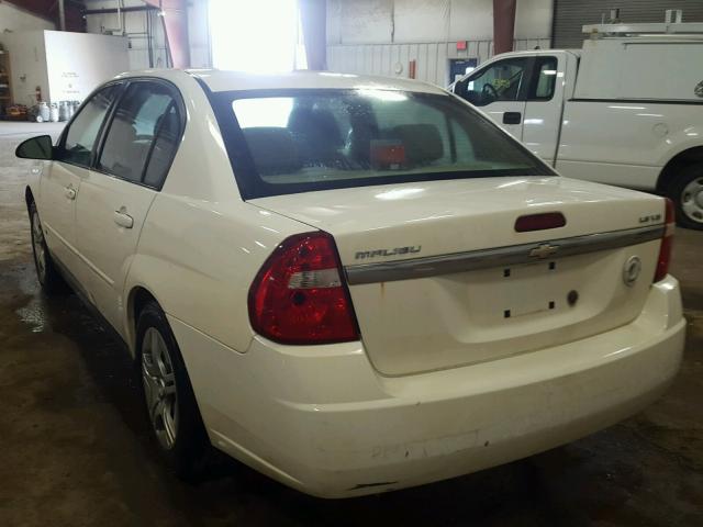 1G1ZS58N87F291152 - 2007 CHEVROLET MALIBU LS 白色 照片 3