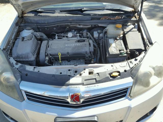 W08AT271285009201 - 2008 SATURN ASTRA XR SILVER photo 7