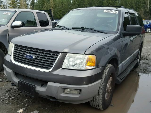 1FMPU16L93LC58736 - 2003 FORD EXPEDITION GRAY photo 2