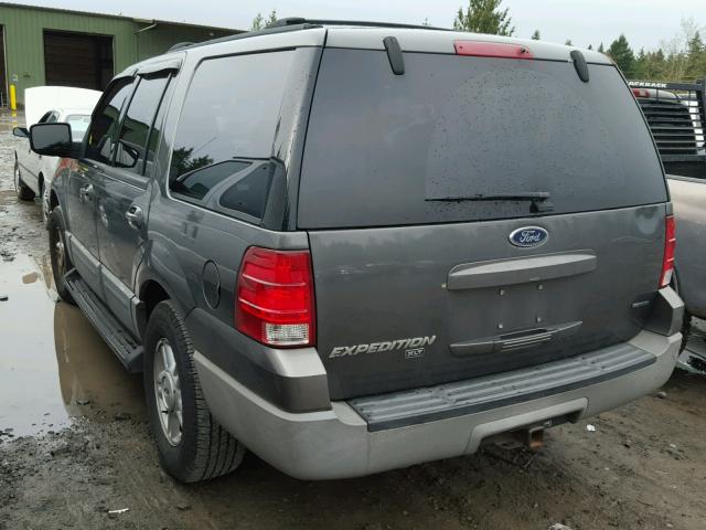 1FMPU16L93LC58736 - 2003 FORD EXPEDITION GRAY photo 3