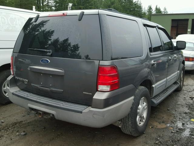 1FMPU16L93LC58736 - 2003 FORD EXPEDITION GRAY photo 4