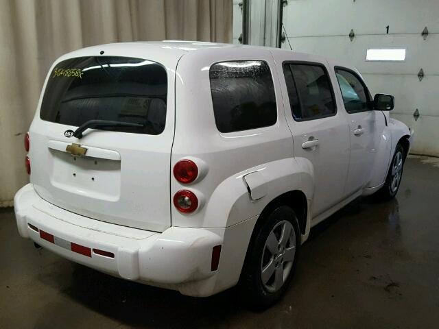 3GNBAADB5AS580922 - 2010 CHEVROLET HHR LS WHITE photo 4