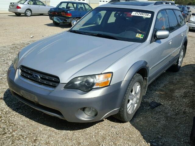 4S4BP62CX57393773 - 2005 SUBARU LEGACY OUT SILVER photo 2