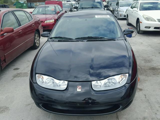 1G8ZY12712Z276180 - 2002 SATURN SC2 BLACK photo 9