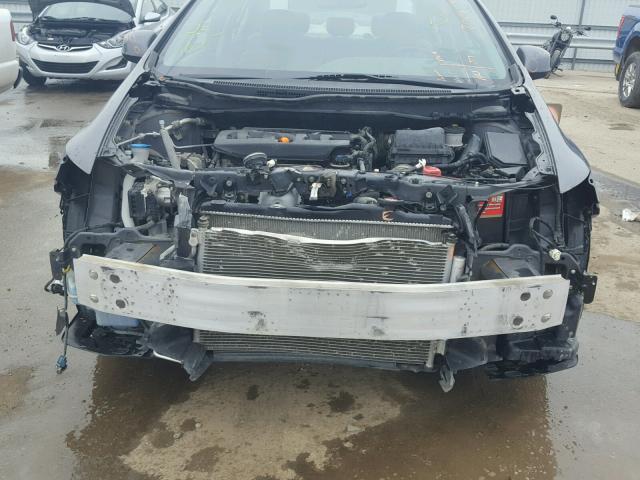 2HGFB2F95CH511291 - 2012 HONDA CIVIC EXL GRAY photo 9