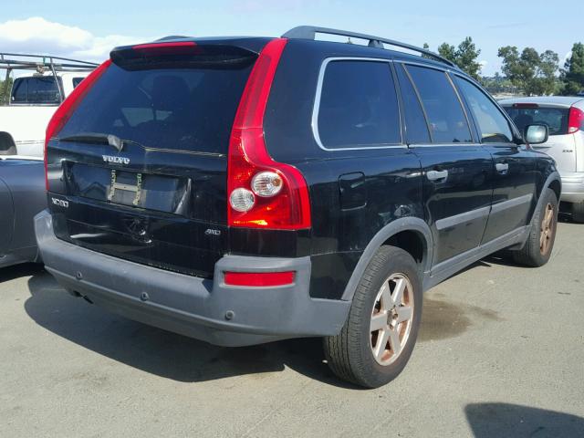YV1CZ592151148335 - 2005 VOLVO XC90 BLACK photo 4