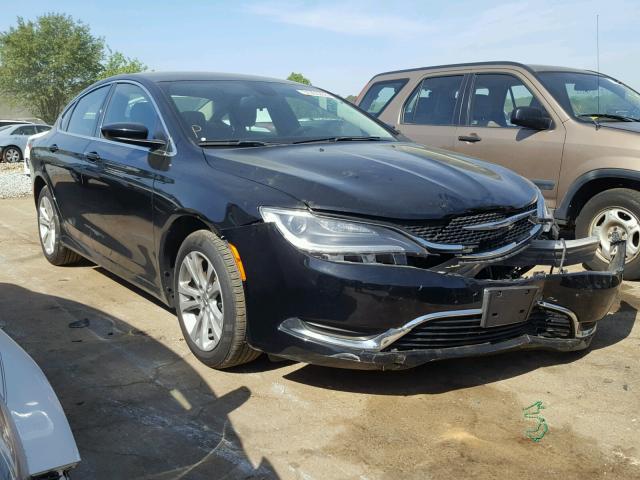 1C3CCCAB0FN580243 - 2015 CHRYSLER 200 LIMITE BLACK photo 1