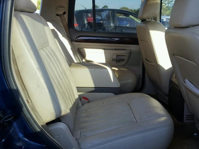 5LMEU68H04ZJ51549 - 2004 LINCOLN AVIATOR BLUE photo 6