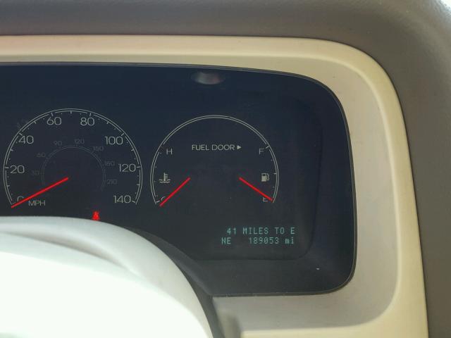 5LMEU68H04ZJ51549 - 2004 LINCOLN AVIATOR BLUE photo 8