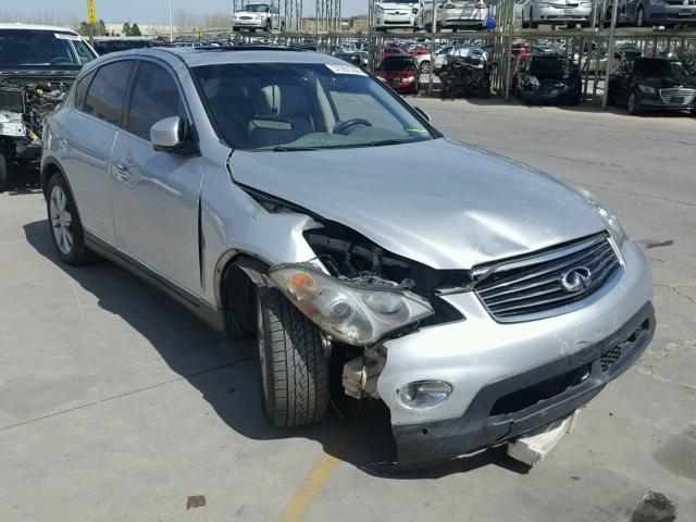 JNKAJ09F98M350268 - 2008 INFINITI EX35 BASE SILVER photo 1