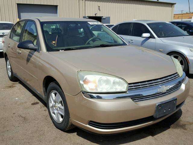 1G1ZT52845F110898 - 2005 CHEVROLET MALIBU LS GOLD photo 1