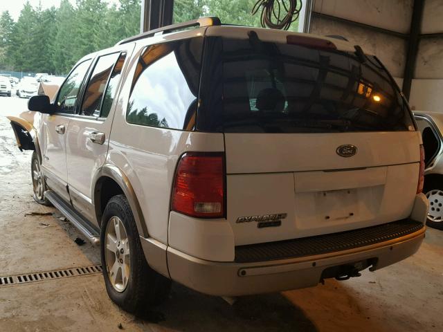 1FMZU74K94UC07612 - 2004 FORD EXPLORER E WHITE photo 3