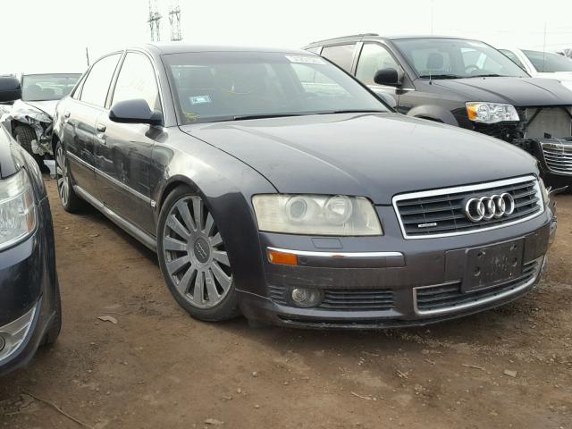 WAUML44E74N021617 - 2004 AUDI A8 L QUATT GRAY photo 1